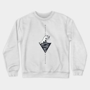 Ocean wave Crewneck Sweatshirt